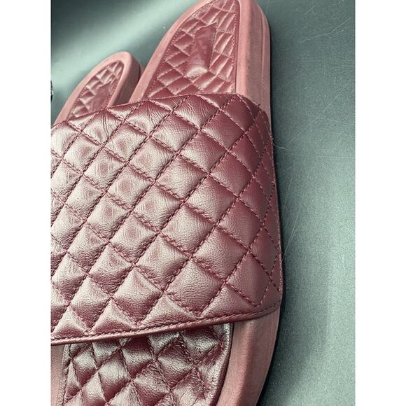 APL Lusso Quilted Leather Slide Sandal Men\'s Sz 13 Crimson main image 12